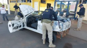 Imagem ilustrativa da imagem Operação Tiradentes: Veículo em péssimo estado é apreendido pela PRF