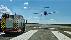Imagem ilustrativa da imagem Avião faz pouso de emergência em aeroporto de Anápolis