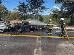 Imagem ilustrativa da imagem Explosão de combutível deixa um homem queimado e outro ferido, em Minaçu