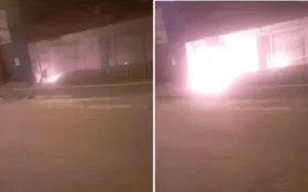 Imagem ilustrativa da imagem Gravações provam homens incendiando clínica de estética em Goiânia