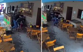 Imagem ilustrativa da imagem Ex-BBB Dhomini é acusado de espancar dono de bar em Goiânia; vídeo
