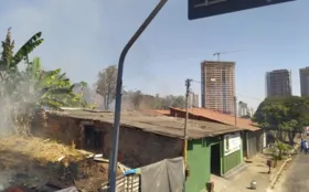 Imagem ilustrativa da imagem Incêndio no Morro da Serrinha é controlado após duas horas