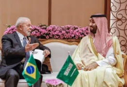 Imagem ilustrativa da imagem Lula se reúne com príncipe herdeiro da Arábia Saudita