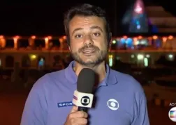 Imagem ilustrativa da imagem Eric Faria chama Sampaoli de 'imbecil' em áudio vazado de transmissão da Globo