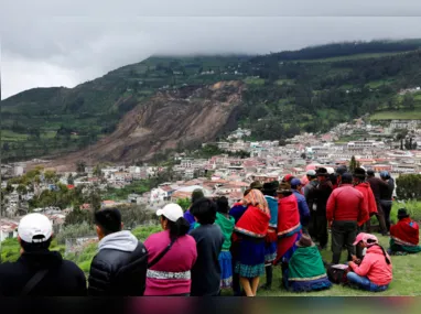 Imagem ilustrativa da imagem Deslizamento de terra causa mortes e desaparecimentos no Equador