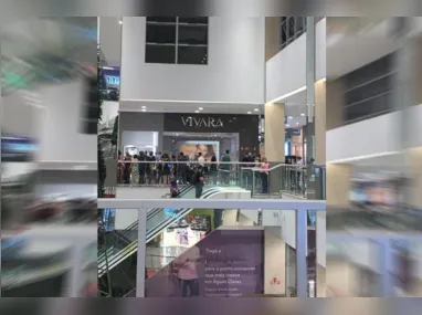 Imagem ilustrativa da imagem Criminosos invadem shopping e fogem com celular e joias