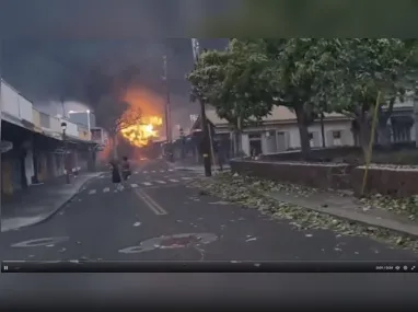 Imagem ilustrativa da imagem Incêndios florestais no Havaí deixam ao menos 36 mortos e destroem cidade turística