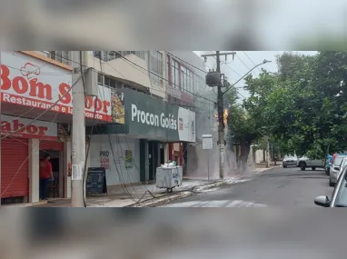 Imagem ilustrativa da imagem Incêndio provoca evacuação de servidores do Procon Goiás