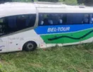 Acidente com ônibus deixa 25 feridos na Rio-Santos