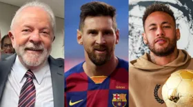 Imagem ilustrativa da imagem Lula parabeniza Messi e web aponta indireta para Neymar: 'Não combina com noitada'