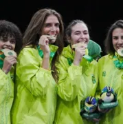 Imagem ilustrativa da imagem RECORDE! Brasil fecha jogos do pan de 2023 com 205 medalhas