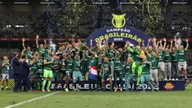 Imagem ilustrativa da imagem Palmeiras conquista o 12º Campeonato Brasileiro de sua história