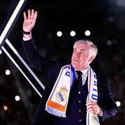 Imagem ilustrativa da imagem Ancelotti renova contrato com o Real Madrid e frustra planos da CBF