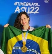 Imagem ilustrativa da imagem Goiana Laís Nunes à beira da classificação para os Jogos Olímpicos de Paris 2024