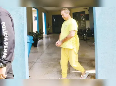 Imagem ilustrativa da imagem Após ficar internado, prefeito de Iporá deixa hospital e retorna ao presídio