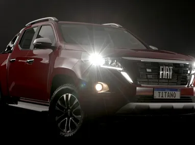 Imagem ilustrativa da imagem Fiat revela exterior da Titano, sua nova picape de vocação off-road