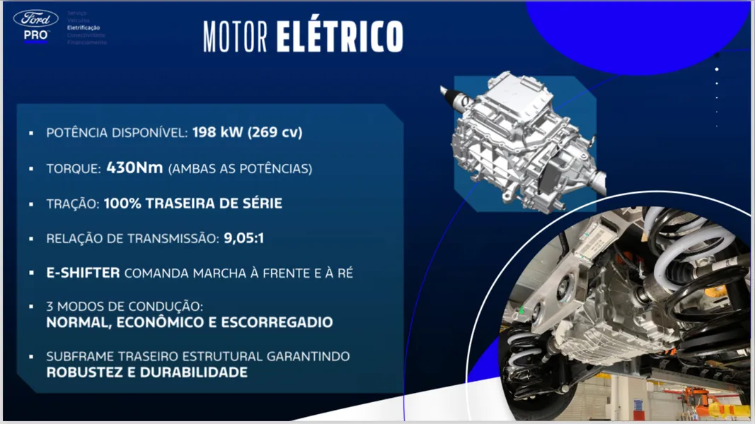 Teste: Ford E-Transit elétrica tem custo operacional 40% menor e preço de R$ 542 mil