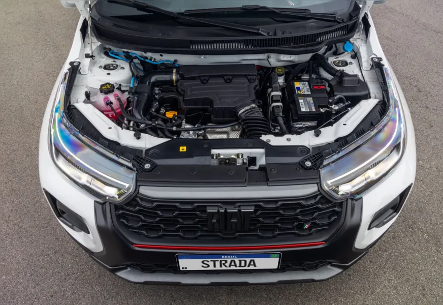 Fiat Strada 2024 apimenta performance com novo motor turbo