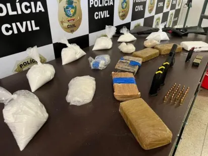 
		Dono de laboratório de cocaína é preso com droga avaliada em R$ 1 milhão