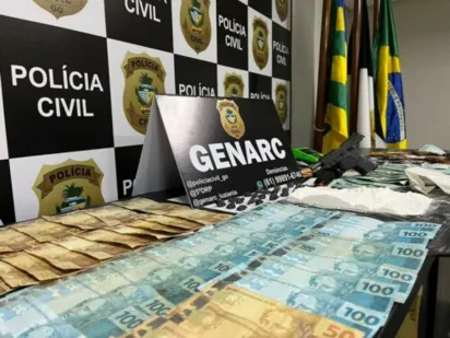 
		Operação da PCGO prende traficante de drogas, em Luziânia