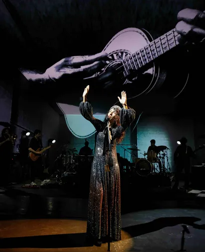 
		Marisa Monte apresenta espetáculo da turnê 'Portas' no Flamboyant