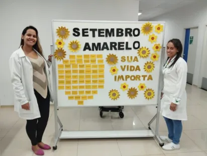 
		Policlínica de Quirinópolis conscientiza pacientes da hemodiálise sobre Setembro Amarelo