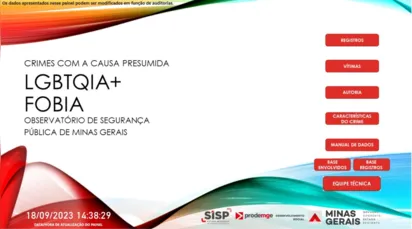 
		Minas Gerais implementa sistema pioneiro para monitoramento de crimes contra população LGBTI+