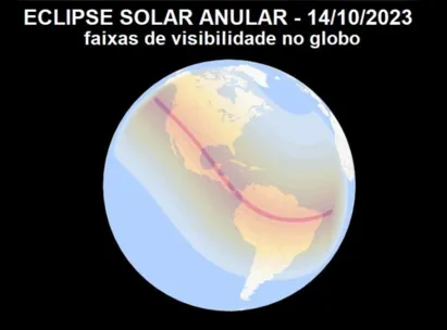 
		Eclipse solar anular; Saiba como consultar a visibilidade na sua cidade