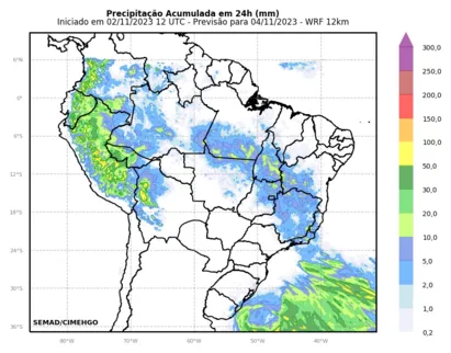 
		Inmet emite alerta de tempestades para Goiás; Grande Goiânia e Anápolis estão na lista