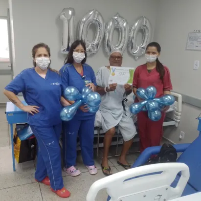 
		HEL celebra 1000 cirurgias eletivas