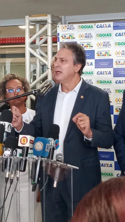 
		Caiado e Ministro da Educação lançam Programa Pé-de-Meia em Goiás