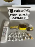 Imagem ilustrativa da imagem Suspeitos de tráfico de droga são presos, em Catalão