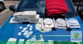 Imagem ilustrativa da imagem Homem é preso com tabletes de cocaína, em Caldas Novas