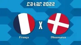 Imagem ilustrativa da imagem França e Dinamarca se enfrentam pelo grupo D da Copa do Mundo