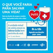 Imagem ilustrativa da imagem Funcionários do Sebrae realizam campanha de doação de Sangue