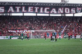 Imagem ilustrativa da imagem Atlético vence Goiás em primeira partida da final do Campeonato Goiano