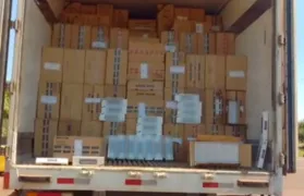 Imagem ilustrativa da imagem PRF apreende carga contrabandeada de cigarro avaliada em R$ 3 milhões