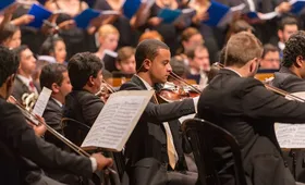 Imagem ilustrativa da imagem Orquestra Sinfônica se apresenta em comemoração ao aniversário do Teatro Sesi