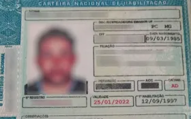 Imagem ilustrativa da imagem Homem apresenta CNH falsa e é preso em Catalão