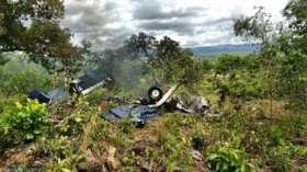 Imagem ilustrativa da imagem Queda de avião na cidade de Goiás deixa quatro feridos