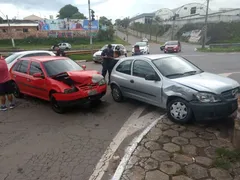 Imagem ilustrativa da imagem Na Marginal Botafogo, um homem é preso depois de colidir carro roubado