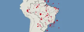 Imagem ilustrativa da imagem Pesquisadores da USP atualizam mapa de risco de tremores no Brasil 