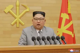 Imagem ilustrativa da imagem Kim Jong-un afirma que tem “botão nuclear” sobre sua mesa