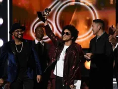 Imagem ilustrativa da imagem Bruno Mars se destaca no Grammy 2018