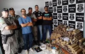 Imagem ilustrativa da imagem Traficante é preso com quase meia tonelada de drogas em Goiás