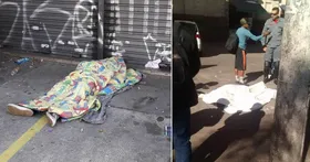 Imagem ilustrativa da imagem Dois homens em situação de rua morrem na madrugada mais fria do ano em São Paulo