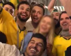 Imagem ilustrativa da imagem Grupo de brasileiros é acusado de machismo e racismo na Copa da Rússia
