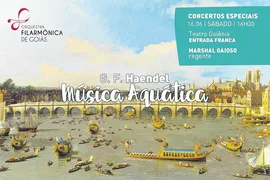 Imagem ilustrativa da imagem Música aquática no concerto da Filarmônica de Goiás