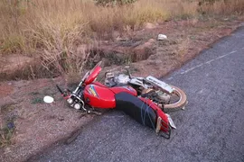 Imagem ilustrativa da imagem Motociclista morre atropelado após cair de moto na BR-414 em Cocalzinho de Goiás