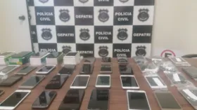 Imagem ilustrativa da imagem Operação policial recupera 47 celulares furtados e roubados em Jataí